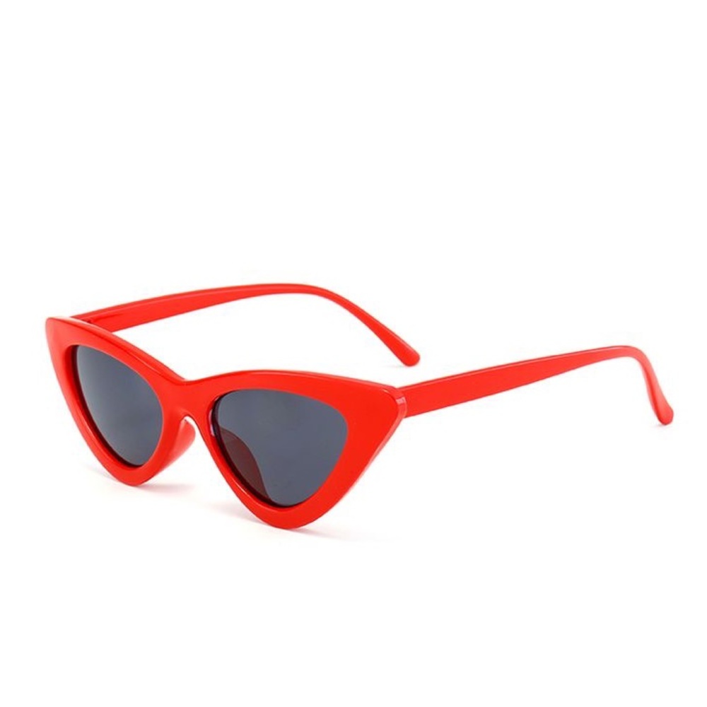 $10 or FREE w/purchase! CAT EYE SUNGLASSES | FLAMING RED ♡ - Picture 4 of 5